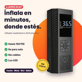 Inflador de Ruedas Inalámbrico AirPump Pro – Infla en Minutos, Donde Estés